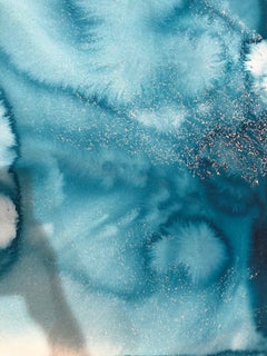 Nancy Pantirer: Underwater Series. Deep Blue Pools of Watercolor Wonder