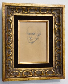 Early Framed 19th Century Portrait of a Man 
