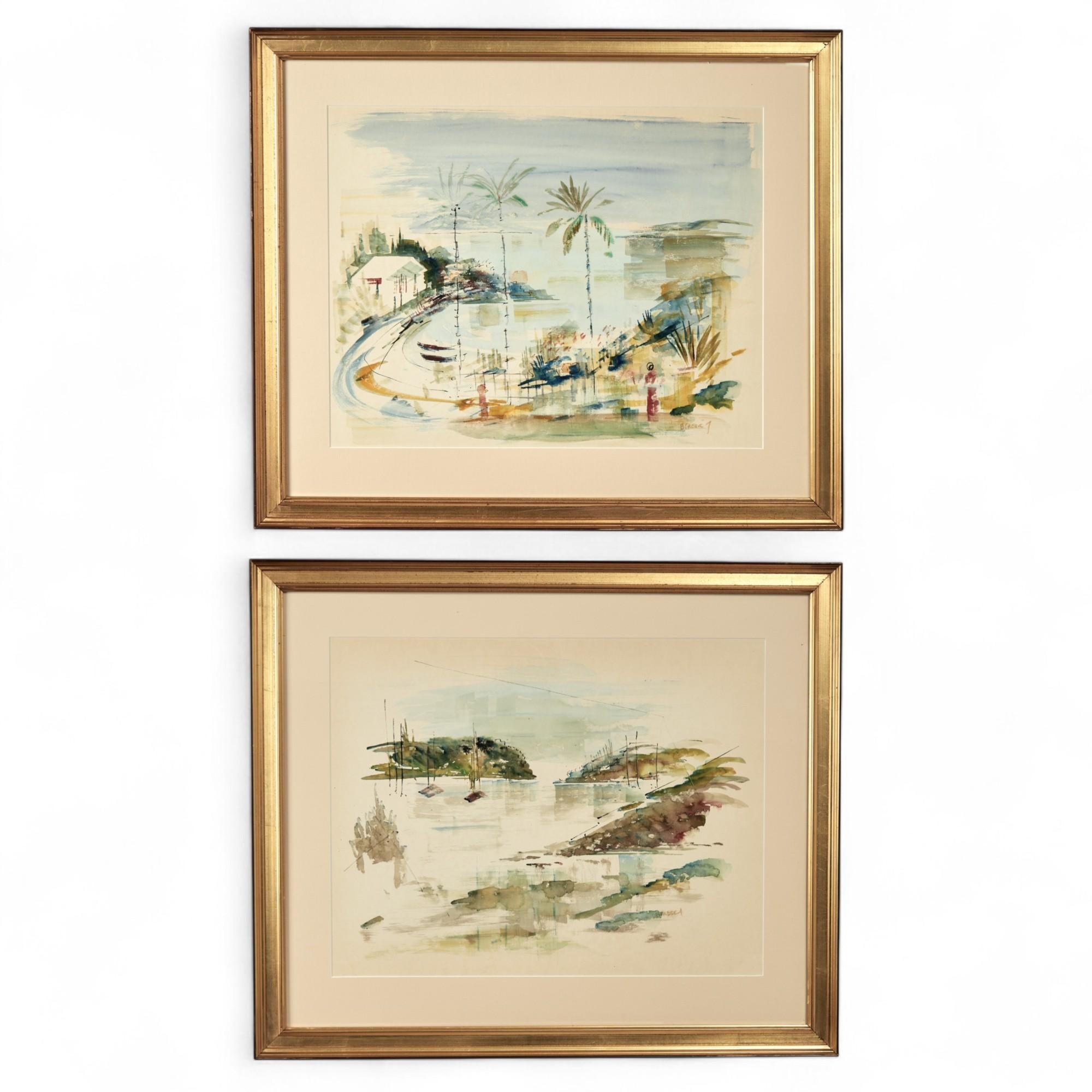 Horizontal Dessins et aquarelles - Paysage