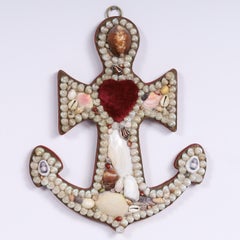 Antique Anchor Form Sailors Valentine