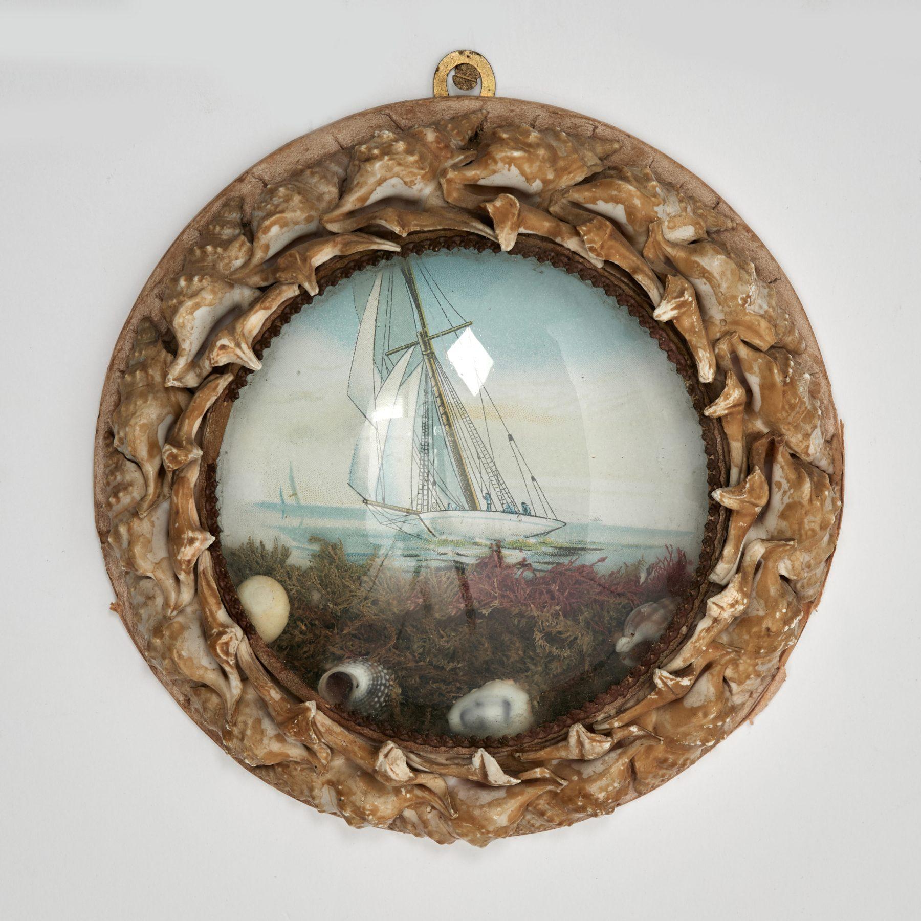 Antique British Colonial Sailors Valentine