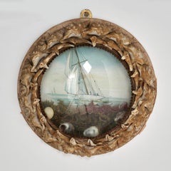 Antique British Colonial Sailors Valentine