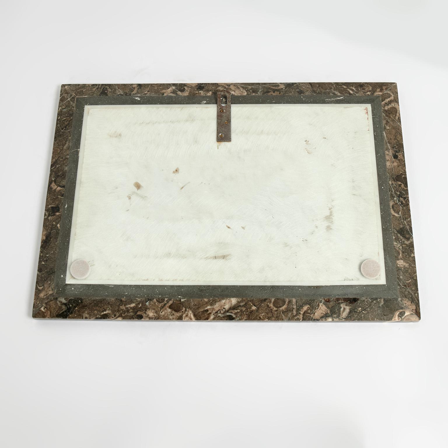 Pierre incrustée italienne ancienne ou Pietra Dura d'un paysage de baie avec phare en vente 7