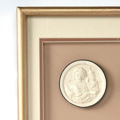 Two Framed Grand Tour Plaster Intaglios