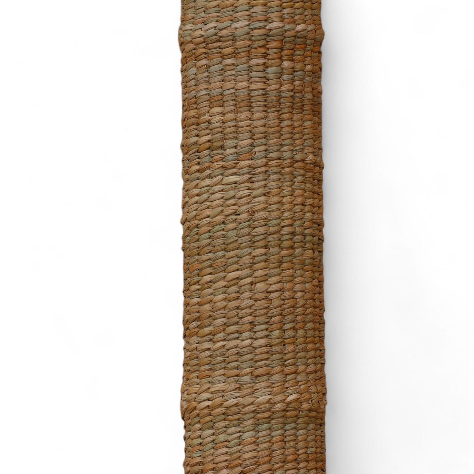 Pair of Wicker Wall Mount Palm Tree Sculptures from the Flores Collection For Sale 3