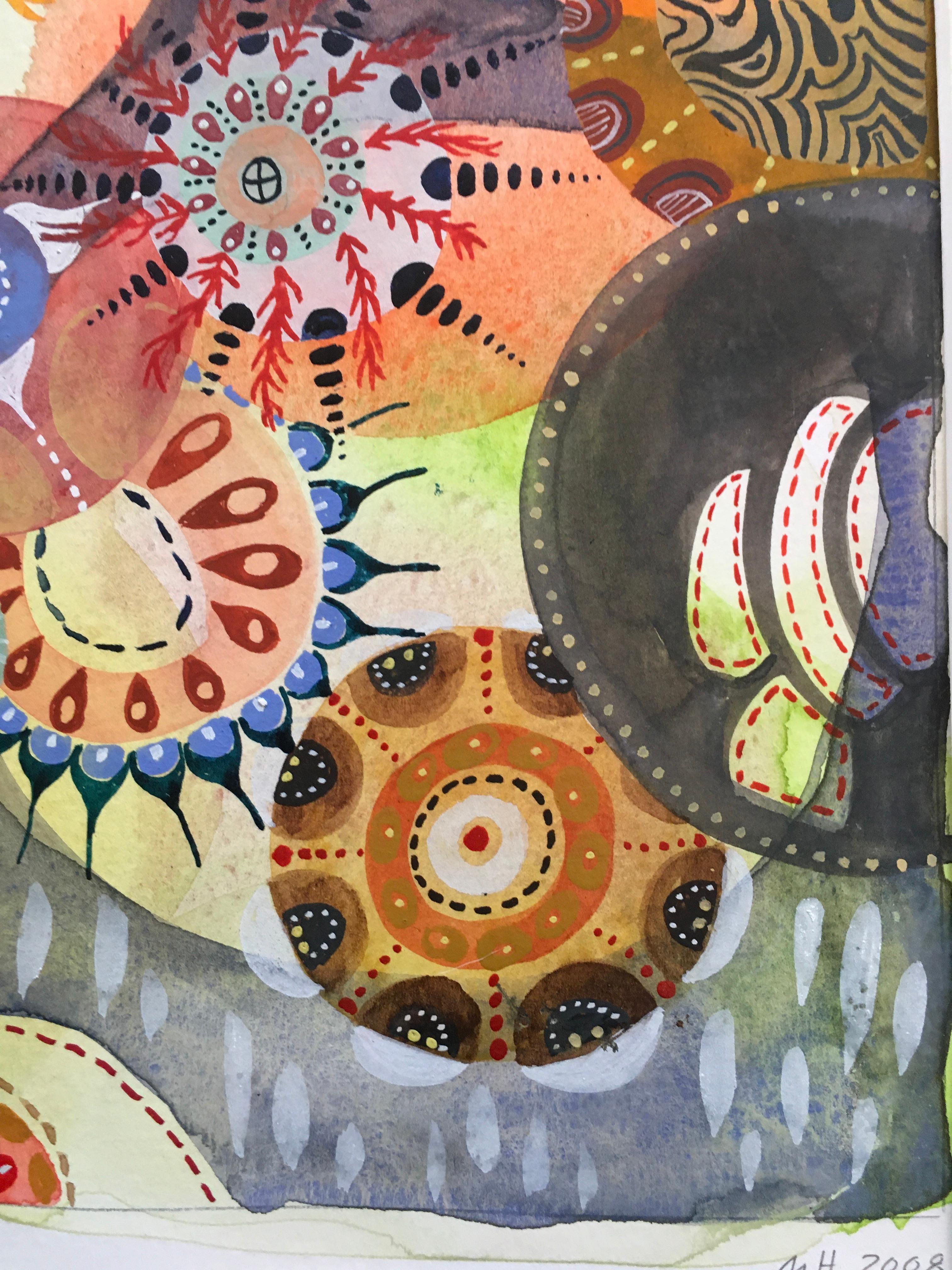 Aquarelle 7 est une aquarelle sur papier de 13,5
