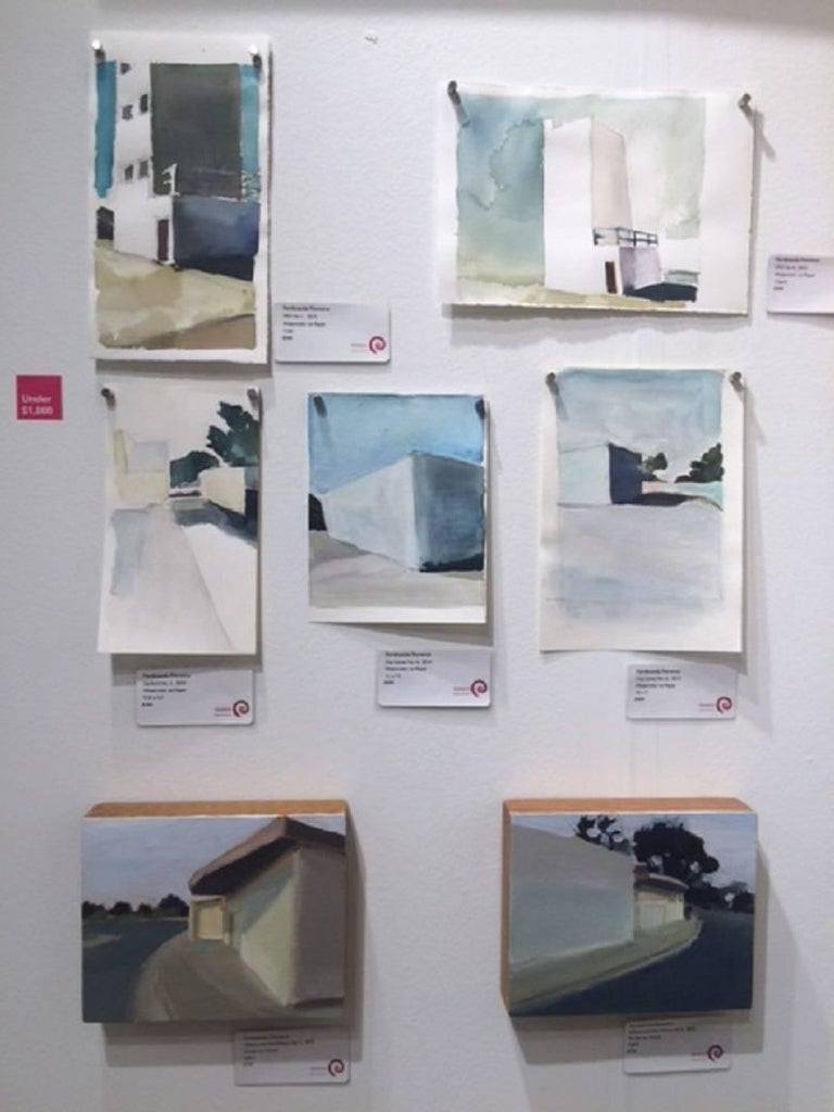 Ferdinanda Florence VFD 6, watercolor, California, Industrial