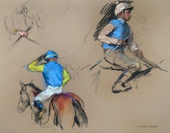 Jockey Studies, Yellow & Blue