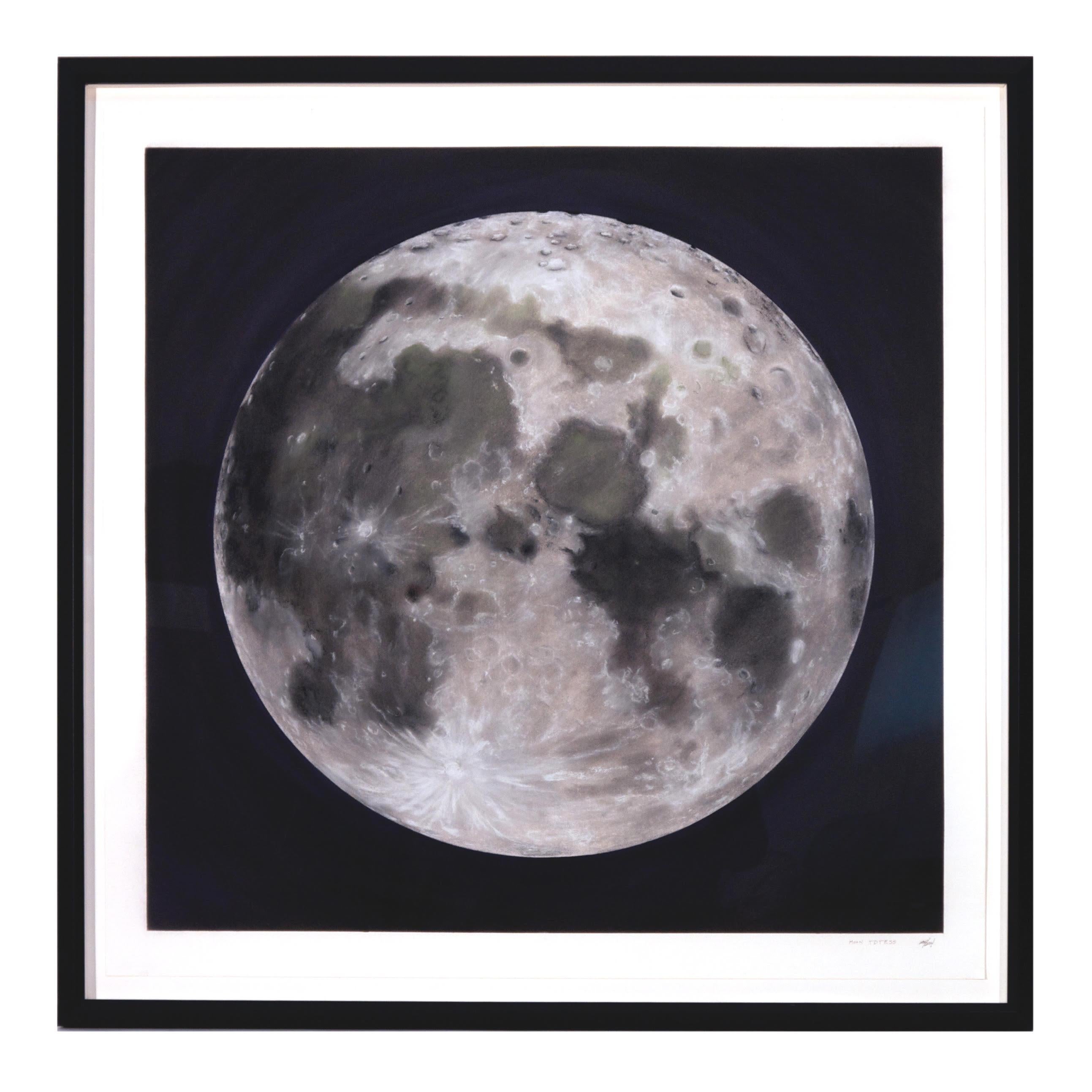 Michael Davis Landscape Art - Moon, 2014 (TDTESS). earth landscape