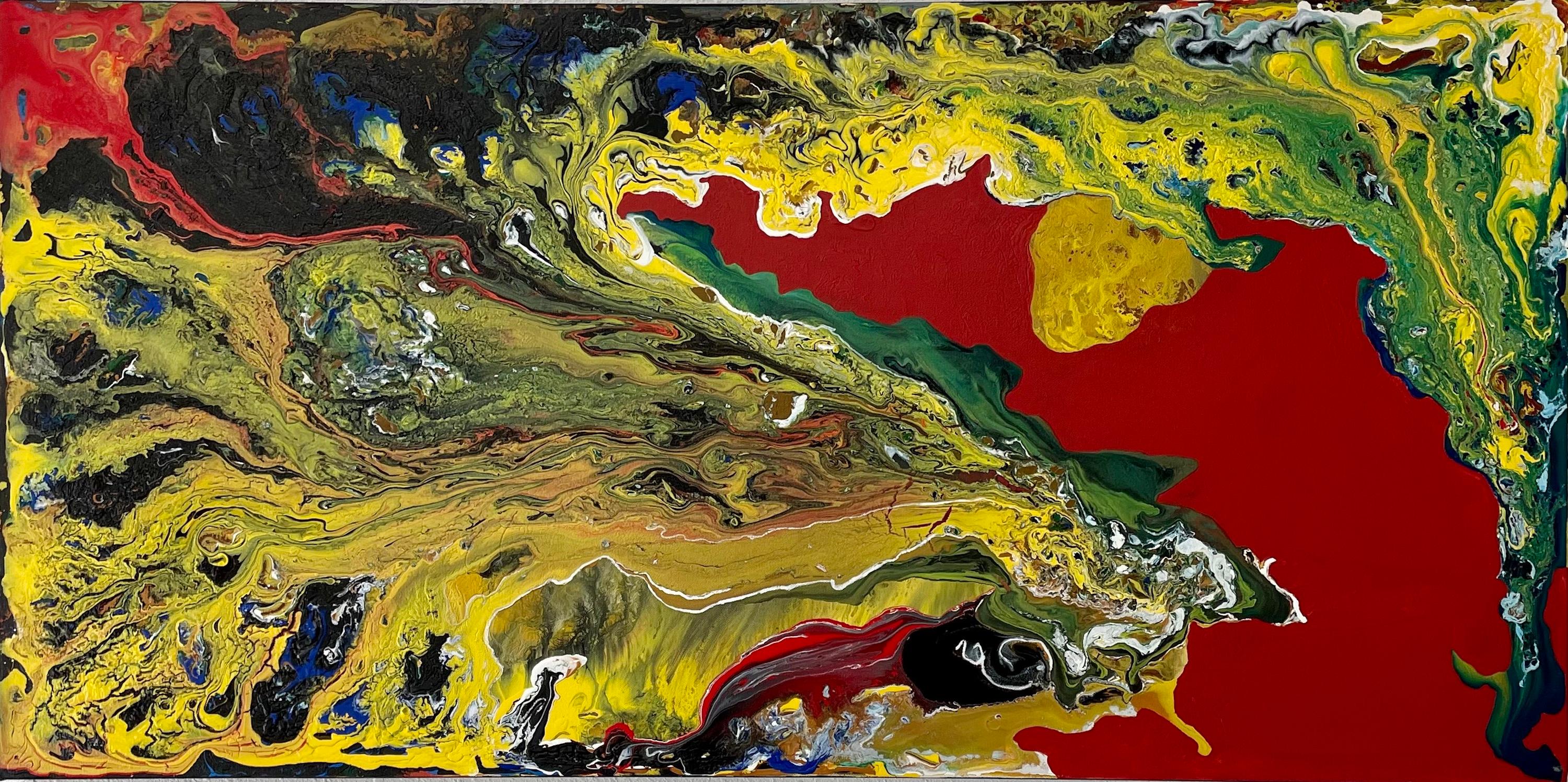 landsat #2 (Reihe Anthropozän) – Art von Shelley Heffler