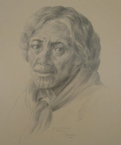 Porträt einer Maori-Frau