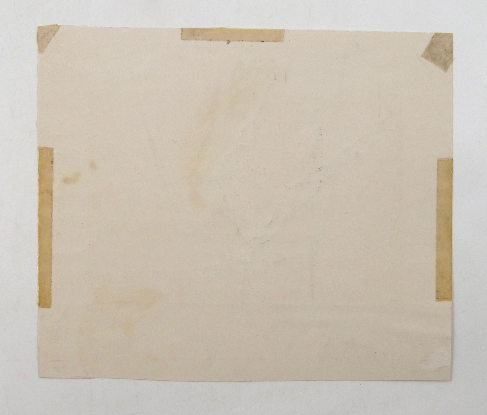 Nag Arnoldi , Switzerland - Drawings (1974) : Falling Icarus and Crouching Angel For Sale 1