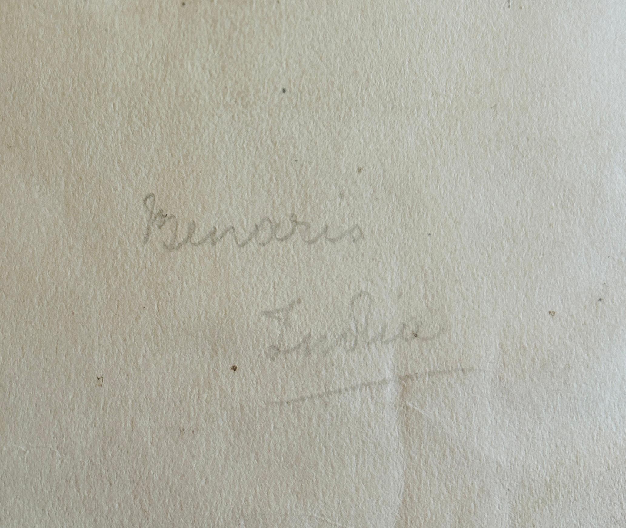 Indische Landschaft des 19. Jahrhunderts, Aquarell Benares, professioneller britischer Künstler (Grau), Landscape Art, von Unknown
