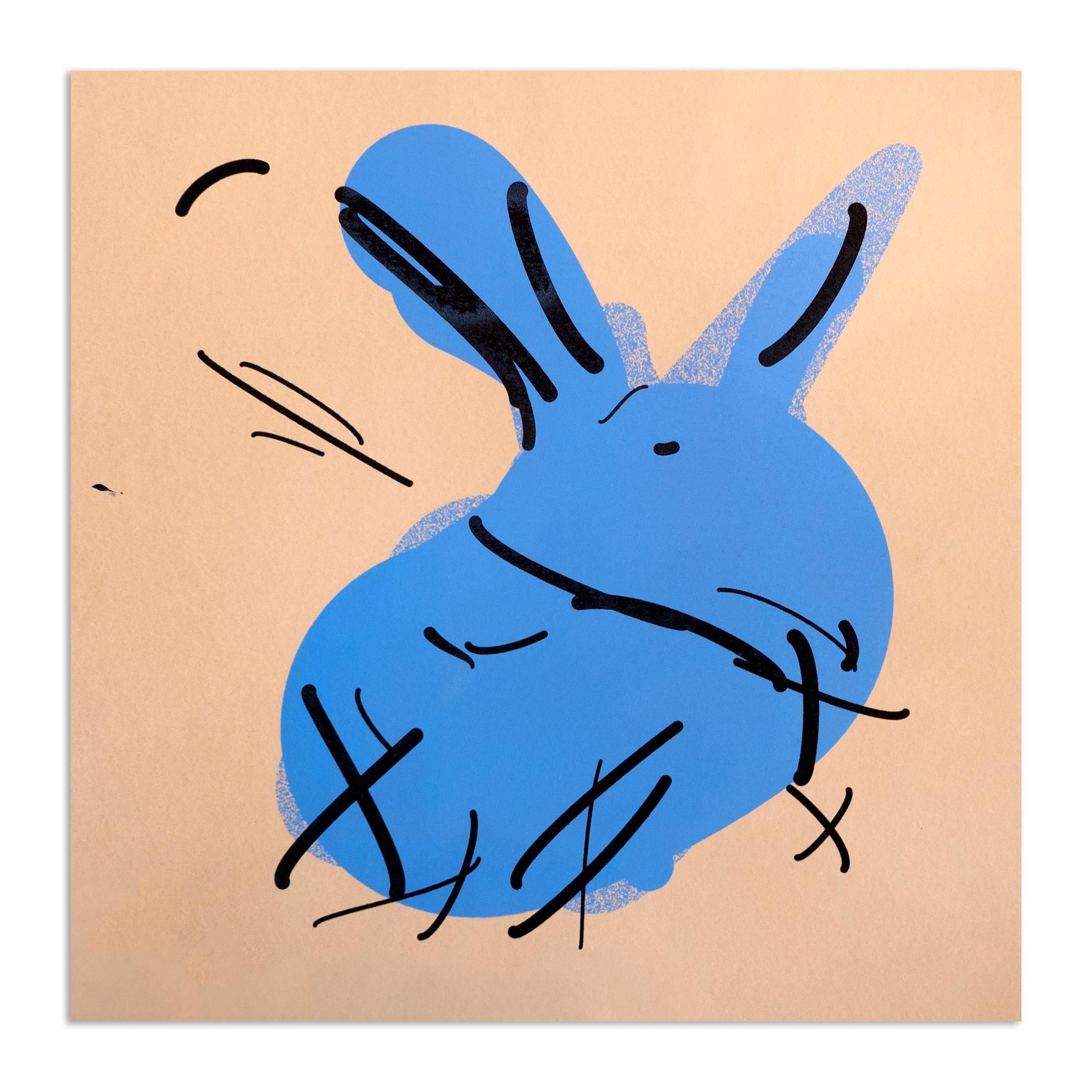 Tom White Abstract Print - Rabbit Trial Proof 2