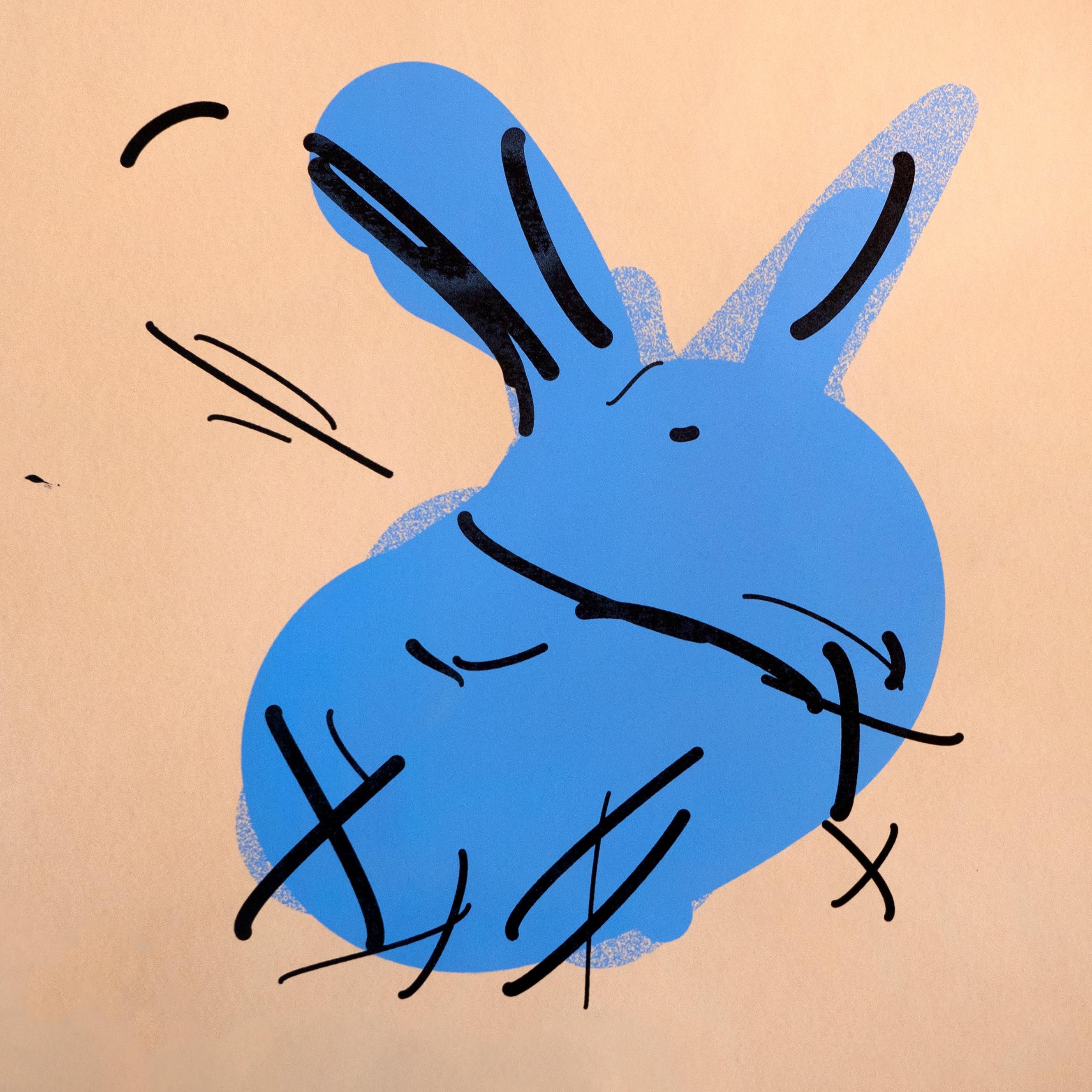 Rabbit Trial Proof 2 - Print by Tom White