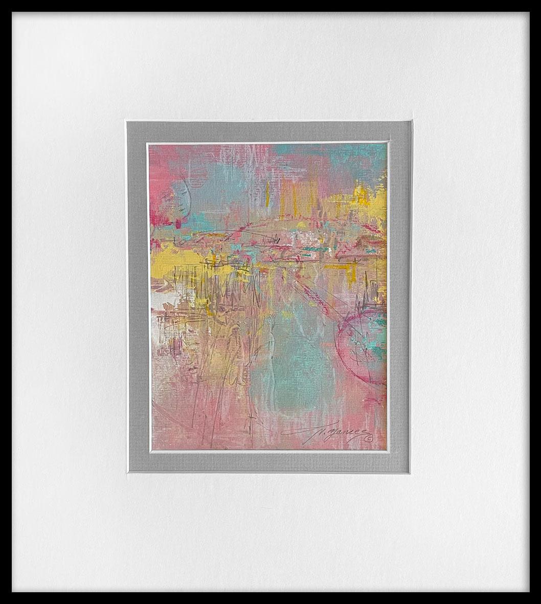 Jorge Yances Abstract Painting - Abstract 2