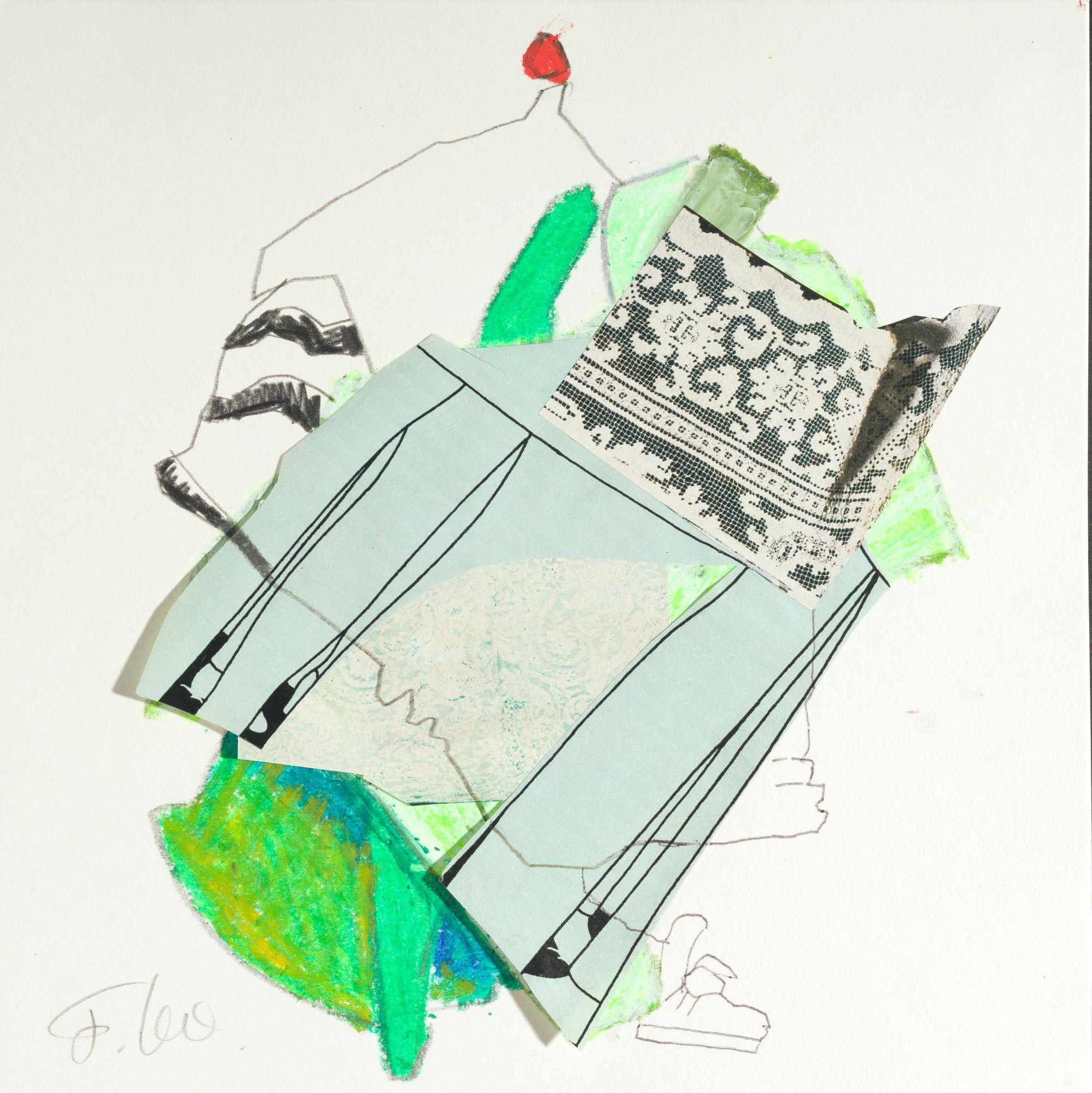 Friederike Oeser Abstract Drawing - Monday Series 16