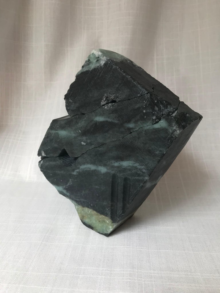 Ellen Sturm Niz Strata, balanced stone sculpture For Sale at 1stDibs
