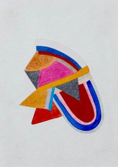 It
s okay, Small Works No. 78, geometric abstraction, work on paper