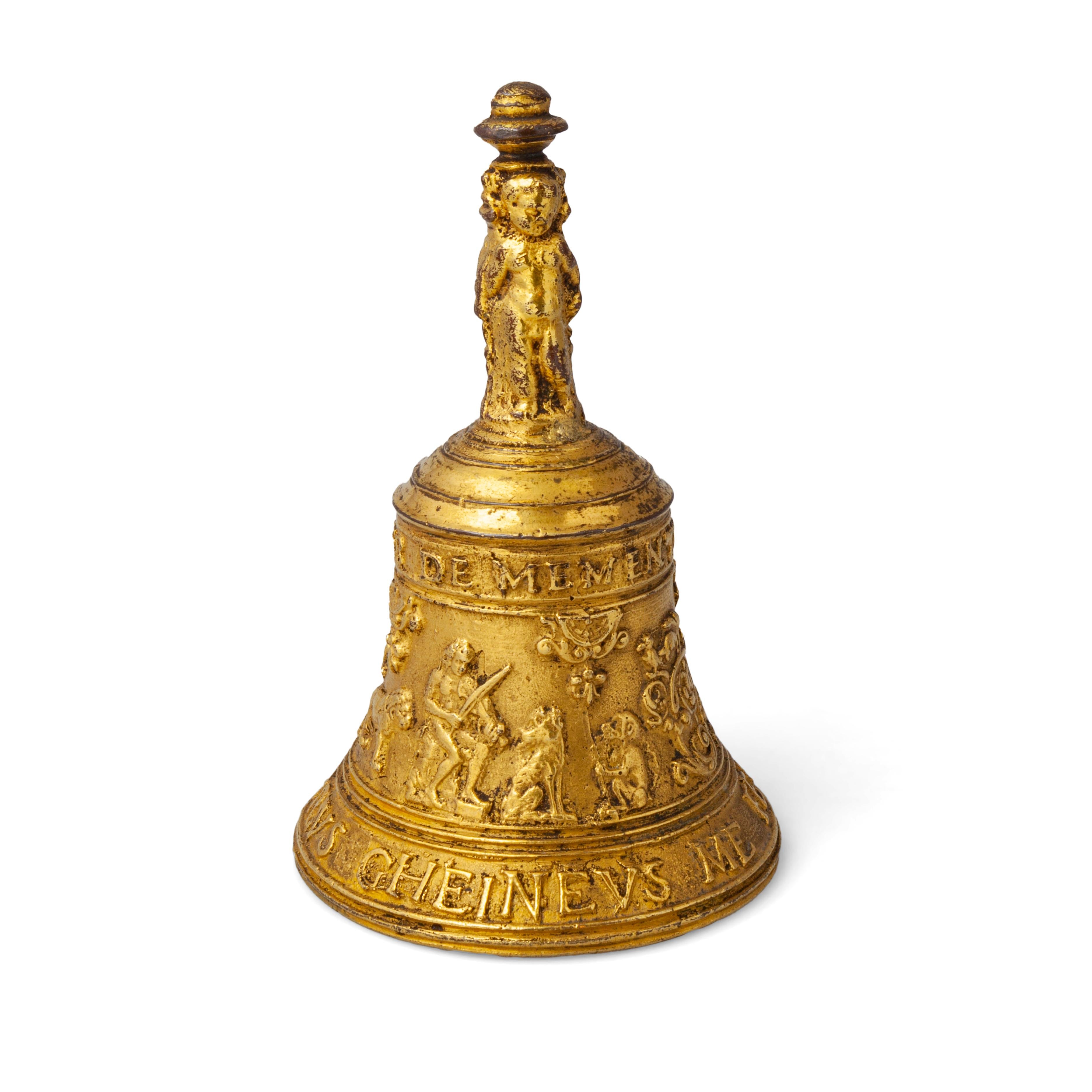 A Renaissance Bronze Table Bell - Art by Peter van den Gheyn