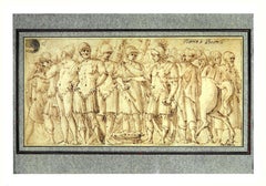 16th Century by Andrea Boscoli The payment of the duty Pen and ink on paper