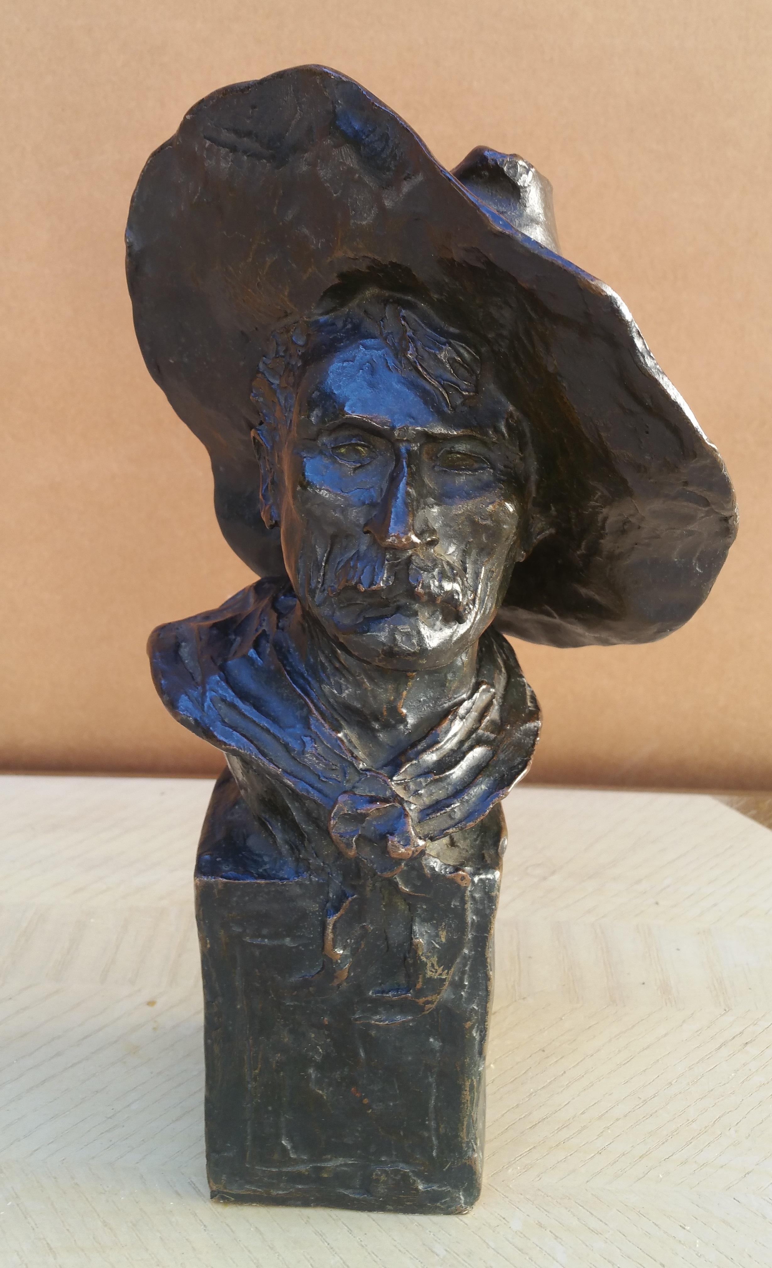 Frederic Sackrider Remington Figurative Sculpture - The Sargent