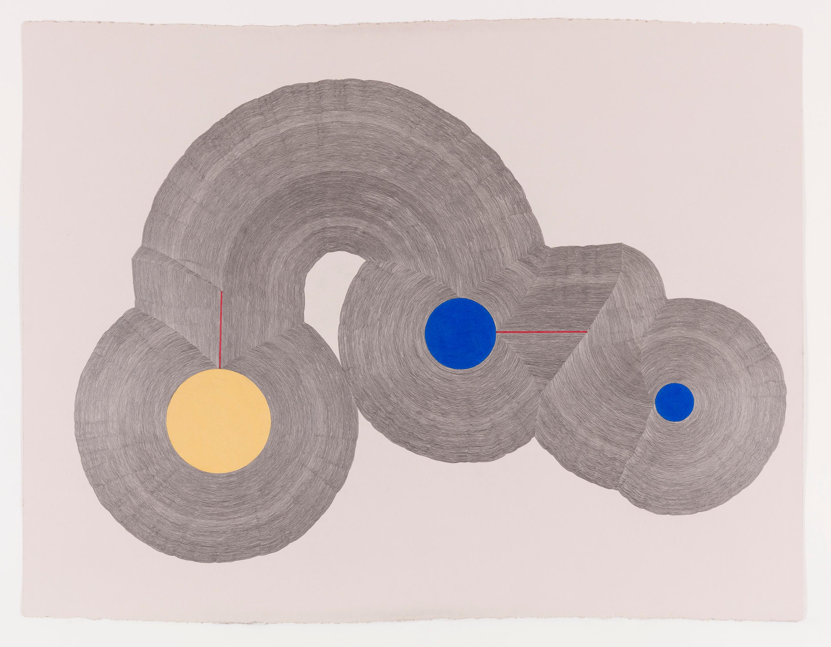 Matthew Pendleton Abstract Drawing - Trinity