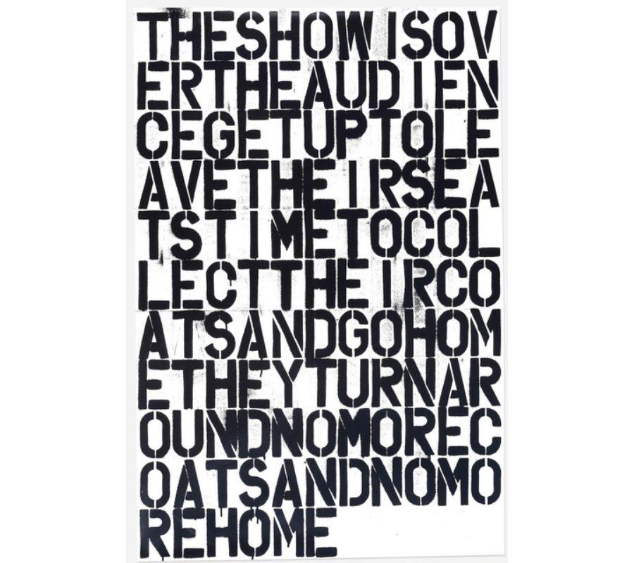 Sans titre - Art de Christopher Wool