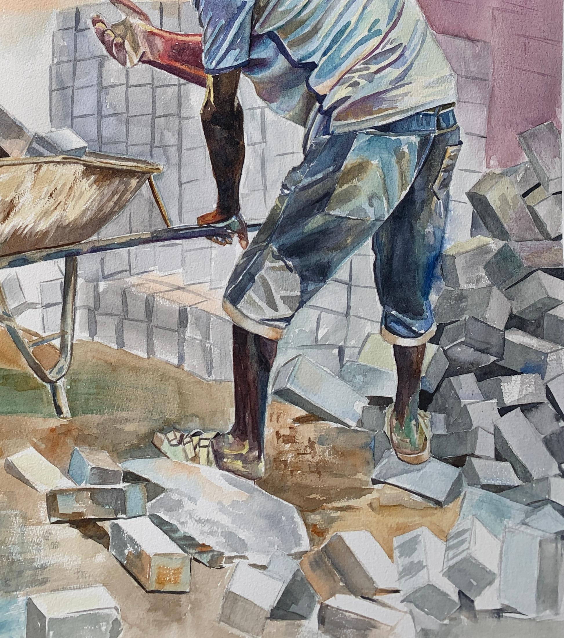 Bulls Eye (Respect) - 21st Century, Contemporary, Figurative, Construction, Work For Sale 1