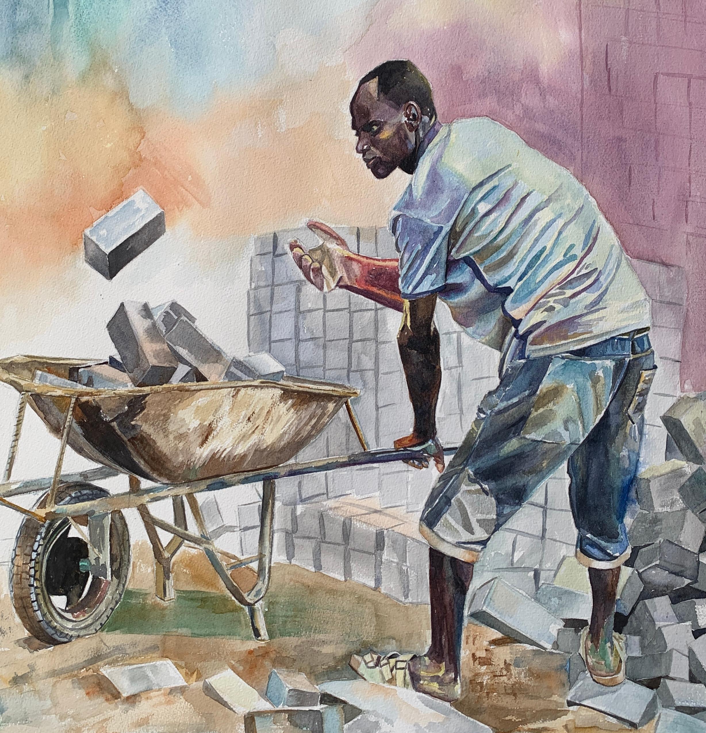 Bulls Eye (Respect) - 21st Century, Contemporary, Figurative, Construction, Work For Sale 2