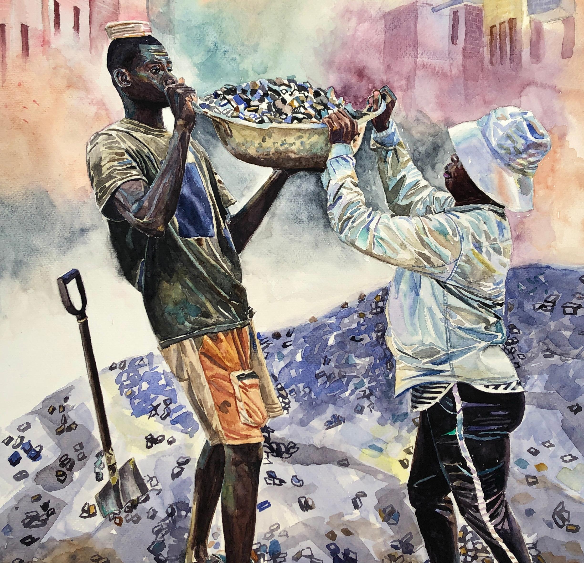 Support System (Respect) - 21st Century, Contemporary, Figurative, Construction For Sale 1