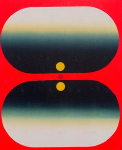 Tom Martinelli, Yep (Eye-Mind No. 0717), 2017, acrilico, tela, 22 x 18 pollici