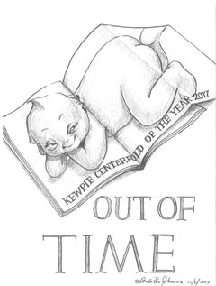 Carla Rae Johnson, PTSD Week 59, 2017, Graphite on bristol board, Political