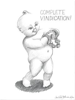 Carla Rae Johnson, PTSD Week 60, 2017, Graphite on bristol board, Political