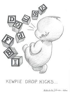 Carla Rae Johnson, PTSD Week 63, 2018, Graphite on bristol board, Political