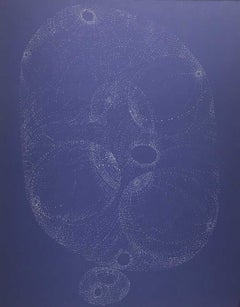 Andra Samelson, Next to Nothing 11, 2001, Tinte auf Matrattenkarton, 32 x 40 Zoll