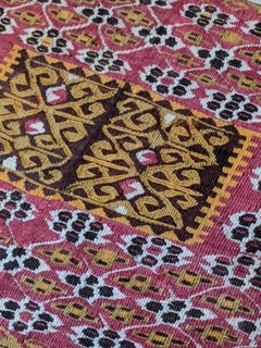 ODETTA at Home, Textiles, Vintage Anatolian Kayseri Kilim, early 20th c, wool