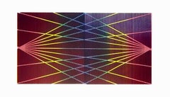 Matti Havens, Stellar Spectrum 2, 2019, Screenprint, 22x39, frame size 30x48 in