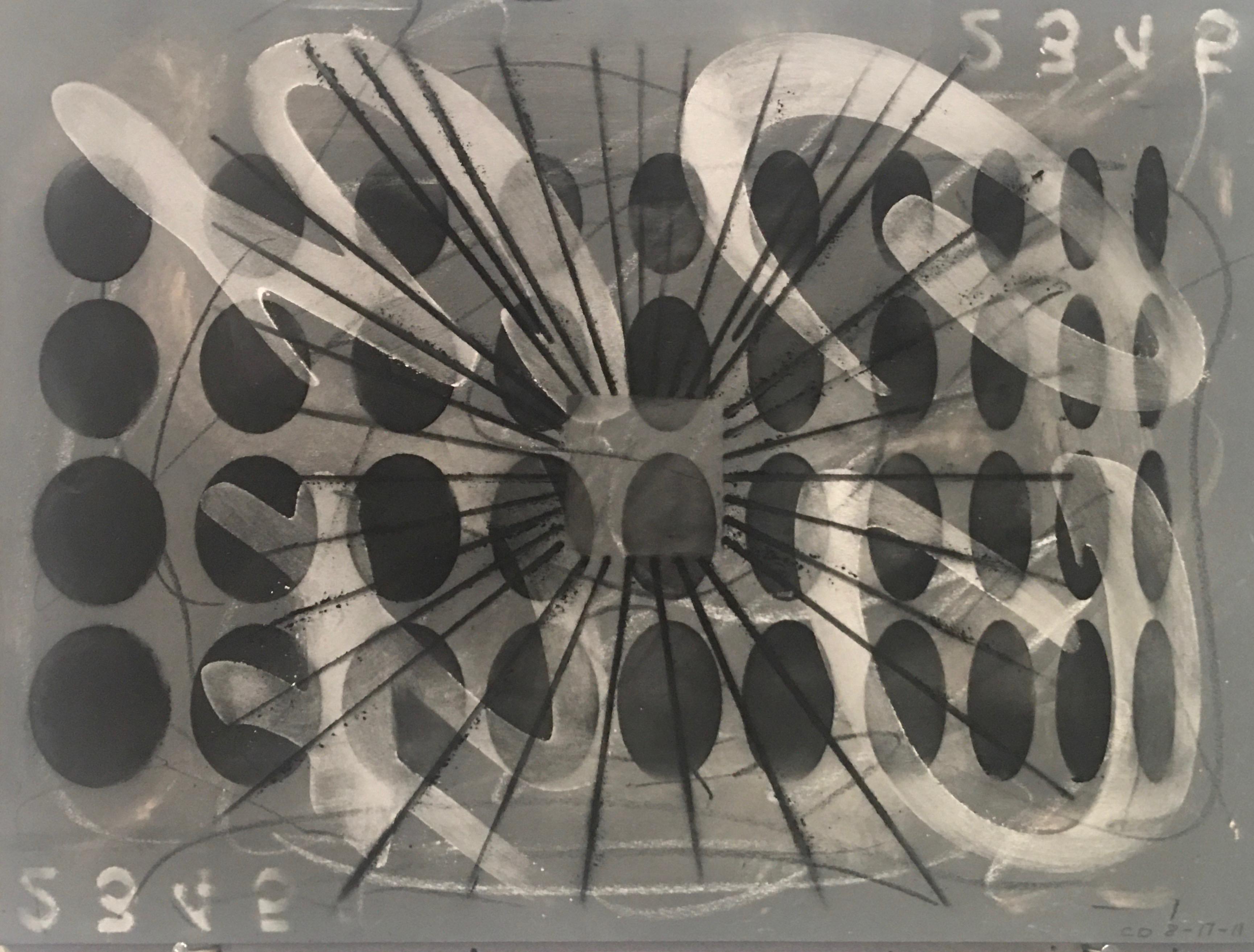 Carol Diehl, Aki, 2011, powder pastel on Masonite, 9 x 12 inches, Abstract For Sale 4