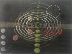 Carol Diehl, Alexandrinus, 2011, powder pastel on Masonite, 9x12 in, Abstract