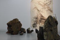 Linda Cunningham, „Edge of Change III“, 2015, Pastellfarbe, Acrylfarbe