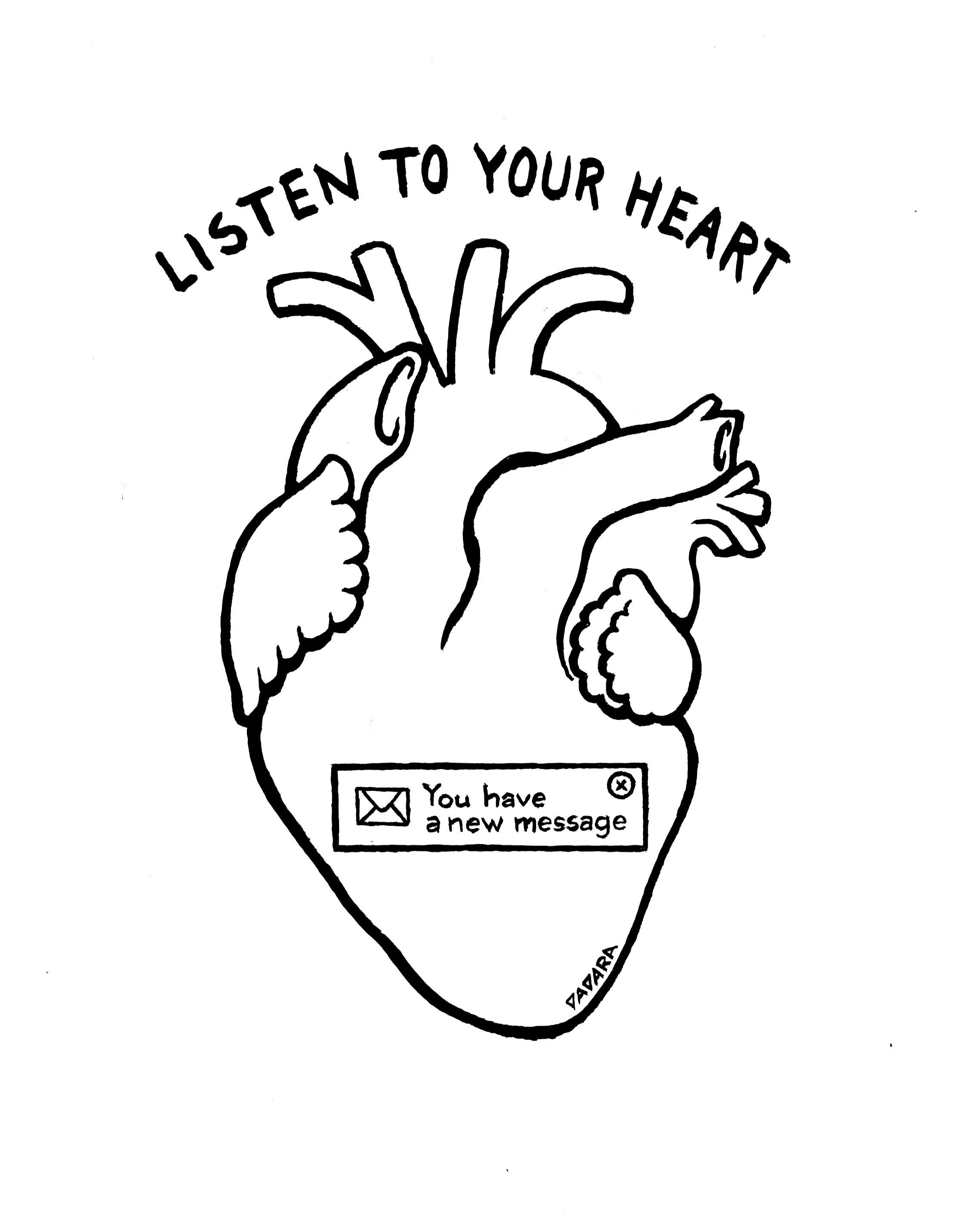 Listen to your Heart - Art by Dadara