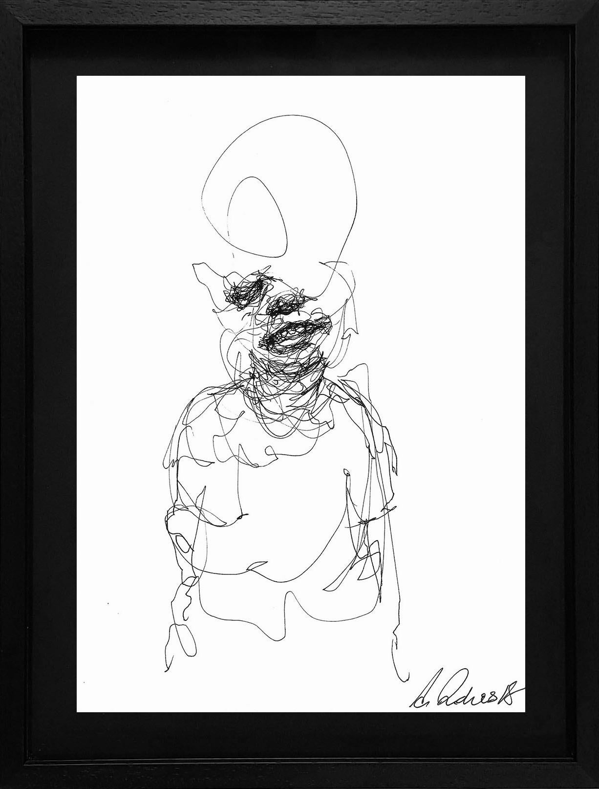 Hildegarde Handsaeme Feminine Concept (red), Modern Abstract