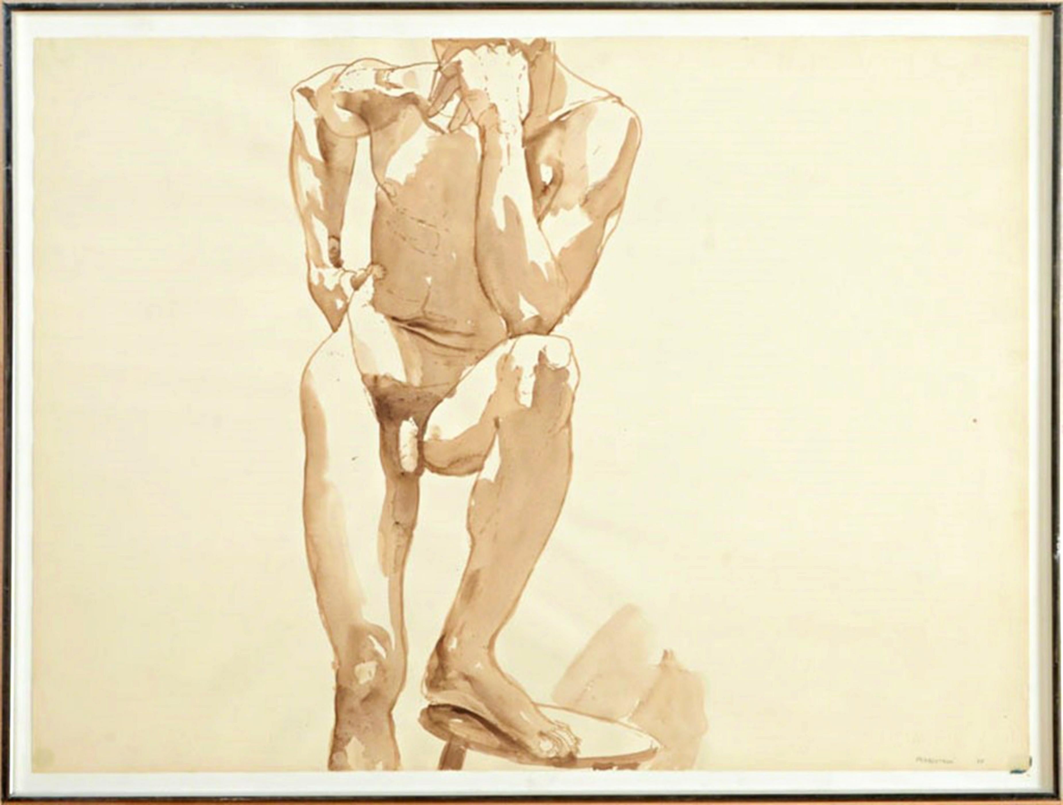 1960s Nude Drawings and Watercolors