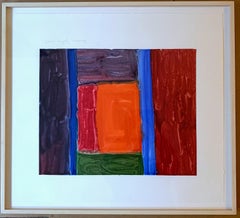 Untitled, from the Lehman Brothers Art Collection unique signed framed monotype