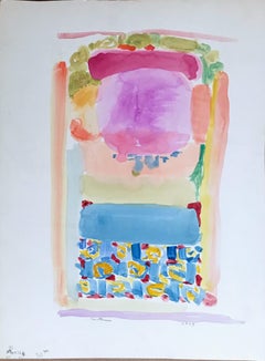 Untitled Abstract Expressionist Work on Paper
