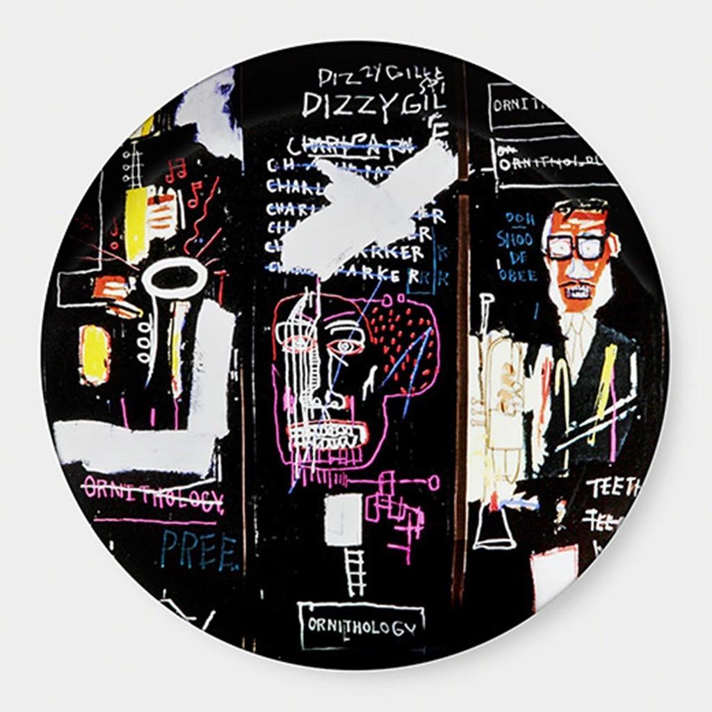 Dizzy Gillespie, Porcelain Plate (New in Box) - Art by Jean-Michel Basquiat