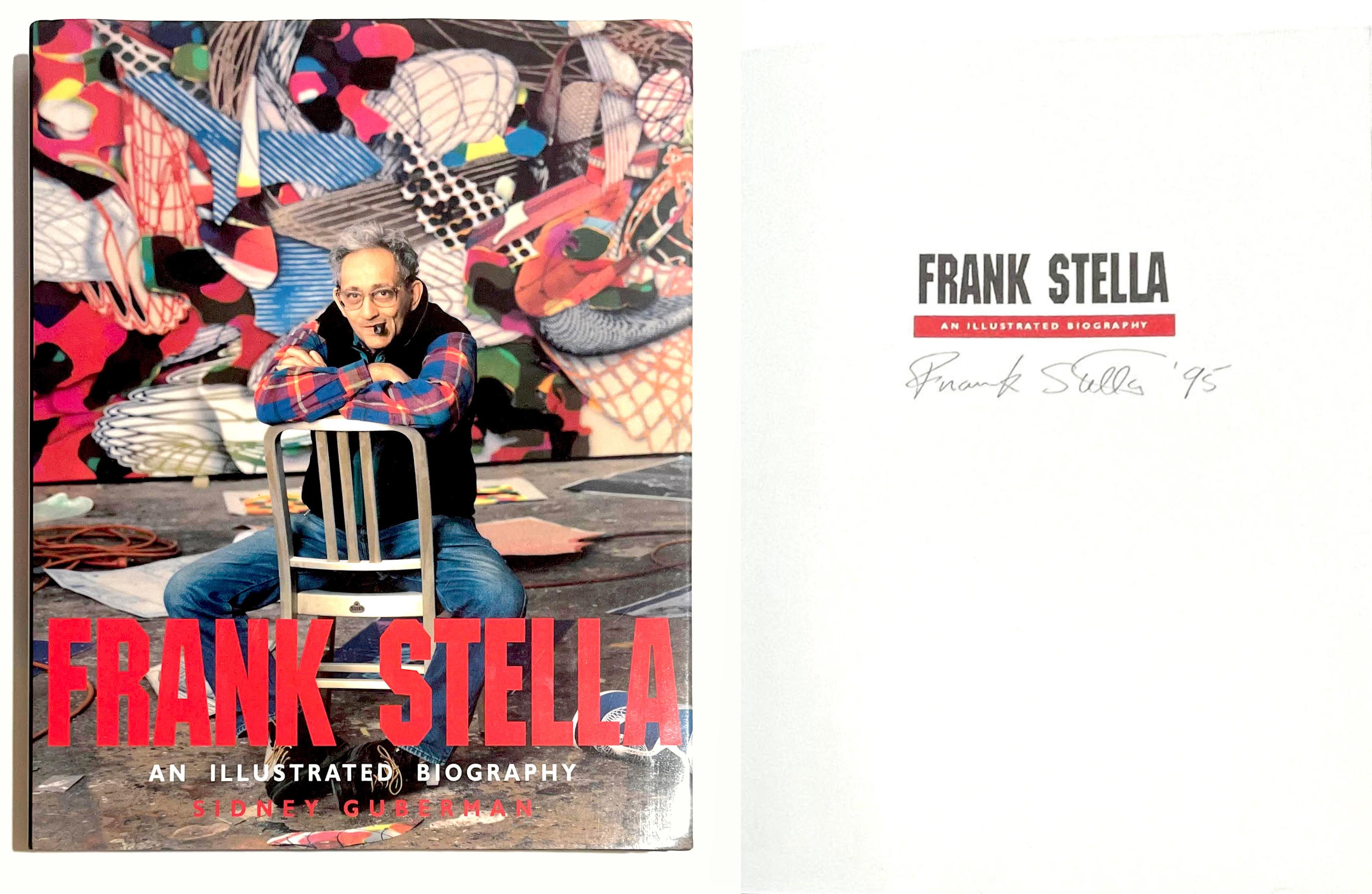 Une biographie illustrée de Frank Stella (signée à la main et datée par Frank Stella)