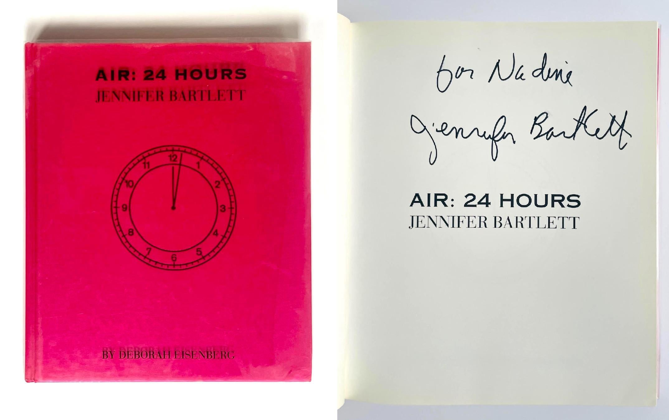 Air: 24 Hours (Hand signed and inscribed hardback monograph) abstract figurative