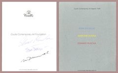 Libro dei premi Coutts per l'arte contemporanea (firmato a mano da Ruscha, Dumas e Douglas)